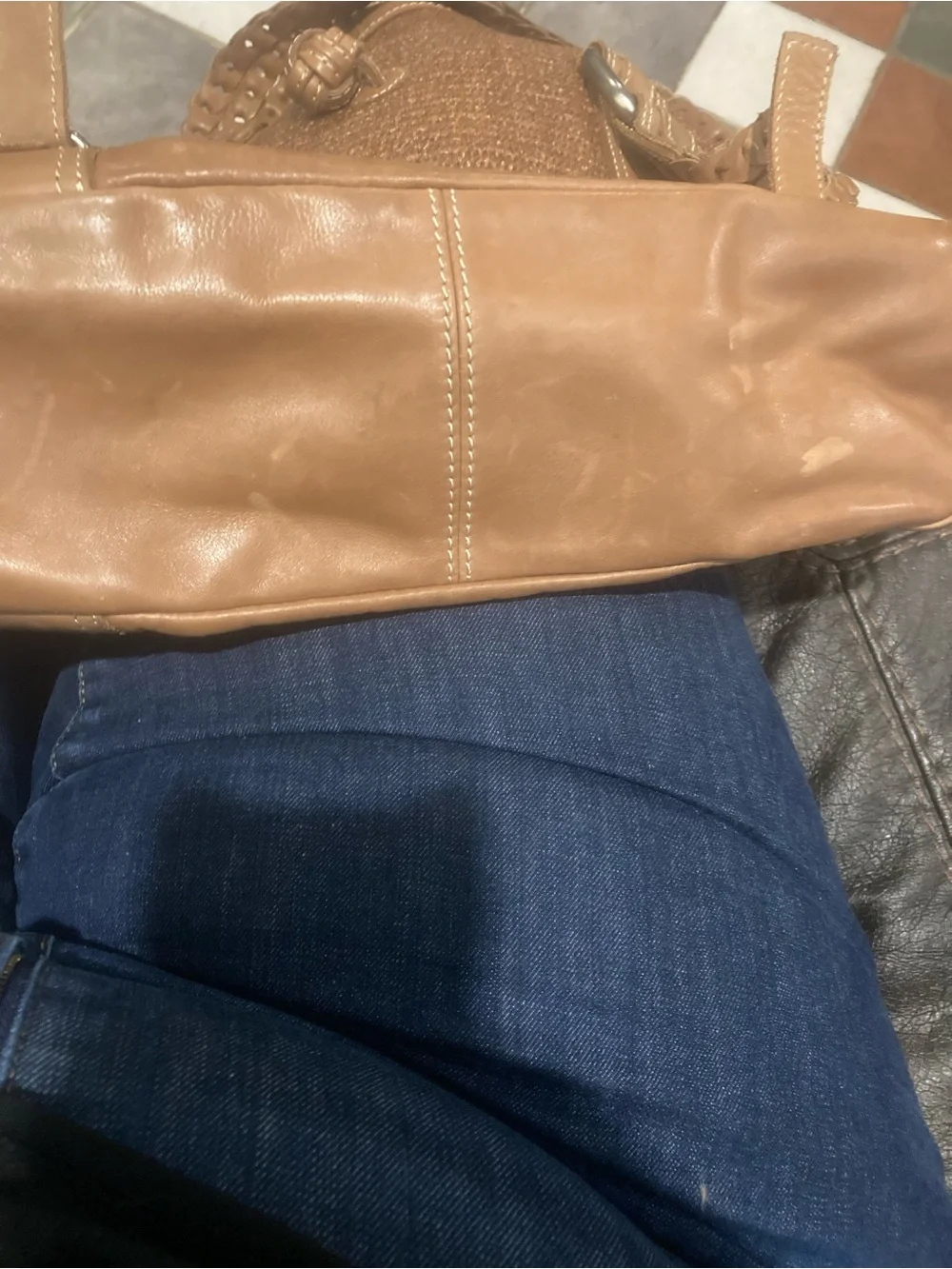 Women’s Brown Leather Shoulder Bag